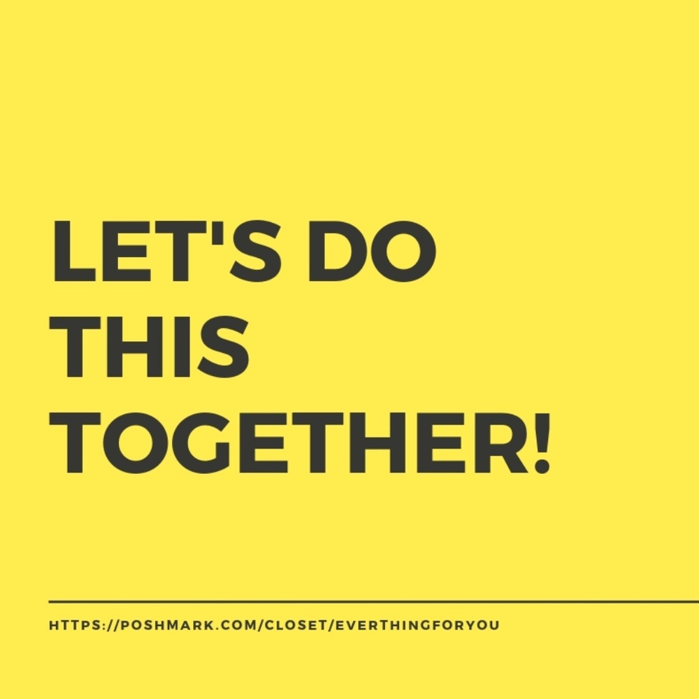 Lets do this together!